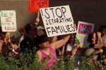 Dallas, Immigrant Children, dallas held rally protesting treatment of immigrant children, Immigrant children