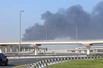 Dubai International Airport breaking news, Dubai International Airport operations, dubai international airport halts operations after drone strikes, Dubai international airport