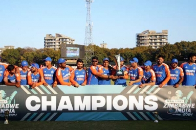 India seals the series with Zimbabwe by 4-1 India seals the series with Zimbabwe by 4-1