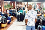 Indian Pilgrims in Nepal breaking, Indian Pilgrims in Nepal updates, indian pilgrims stranded at nepal airport, Bengaluru