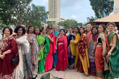 Meet Ruby Shekhar, the Founder of Demure Drapes Who Is Making Singapore Fall in Love with Sari Meet Ruby Shekhar, the Founder of Demure Drapes Who Is Making Singapore Fall in Love with Sari