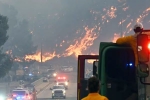 Los Angeles Wildfire pictures, Los Angeles Wildfire pictures, new wildfire erupts near los angeles, Los angeles