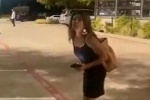 Racist Attack In Texas video, Racist Attack In Texas breaking updates, racist attack in texas woman arrested, Indian american