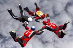 Skydiving places, Skydiving seven top places, seven top places for skydiving in the world, Scene