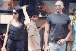 Dwayne Bravo, Shriya Saran updates, shriya spotted on a date, Actress shriya saran