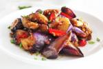 Stir-fried Brinjal, Stir-fried Brinjal, tasty stir fried brinjal, Vegetable recipe