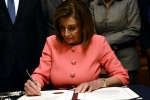 US, impeachment, house delivers trump impeachment articles to senate, Nancy pelosi US, impeachment, house delivers trump impeachment articles to senate, Nancy pelosi