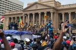 Sri Lanka, Sri Lanka Crisis for petrol, sri lanka crisis protestors break into pm s office, Petrol