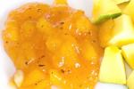 Sweet ripe mango chutney, Sweet ripe mango chutney, quick sweet ripe mango chutney recipe, South indian chutney
