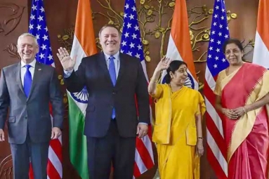 2+2 Dialogue: India, U.S. Sign Key Defense Pact