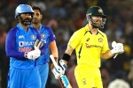 India Vs Australia latest updates, India Vs Australia first T20, australia beats india by 4 wickets in the first t20, Steve smith