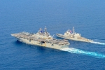 China, US, aggressive expansionism by china worries india and us, Us warship