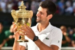 Wimbledon Title, Wimbledon title winner, novak djokovic beats roger federer to win fifth wimbledon title in longest ever final, Novak djokovic
