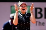 Amanda Anisimova reach semi finals, amanda kay victoria tennis, french open 2019 amanda anisimova the 17 year old stuns simona halep to reach semis, Roland garros