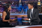 padma lakshmi movies, padma lakshmi husband, top chef host padma lakshmi reveals her immigration story, Trevor noah