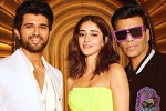 Karan Johar, Vijay Deverakonda tv show, koffee with karan vijay deverakonda makes sensational revelations, Sara ali khan