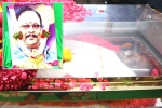 Krishnam Raju body, Krishnam Raju cremation, krishnam raju last rites held with state honours, Tollywood celebrities