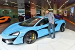 sportscar in dubai, dubai lucky draw contests, indian man wins mclaren 570s spider sportscar in dubai lucky draw but what he did next is totally unexpected, Prank