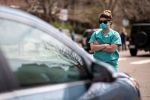 US, medics, medics in scrubs stand up against protestors in us, Denver