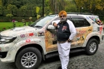 delhi to london by road trip cost, singh, meet 60 yr old traveler who completed road trip from delhi to london covering 33 countries in 150 days, Arnold