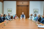 sushma security meet, sushma security meet, prime minister narendra modi chairs cabinet committee on security, Eam sushma swaraj