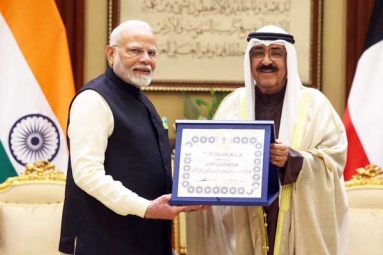 Narendra Modi gets Kuwait&#039;s Highest Honour