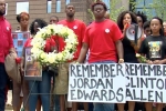 Dallas, Balch Police, march to end police brutality, Jordan edward