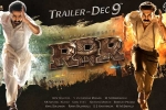 RRR news, Ram Charan for RRR, rrr trailer to be out on december 9th, Rrr trailer