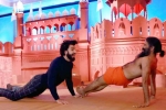 Baba Ramdev news, Ranveer Singh updates, baba ramdev and ranveer singh hot yoga dance, Baba ramdev