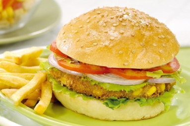 Tasty Corn and Chickpea Burger Recipe