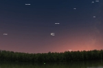 solar system, space, the conjunction of jupiter and saturn after 400 years, Solar eclipse