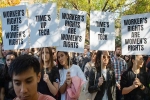 google, protests by google employees, google employees across the world to stage sit in protest against workplace harassment, Labour day