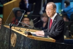 UN, UN, un pays tribute to ban ki moon, Abstract